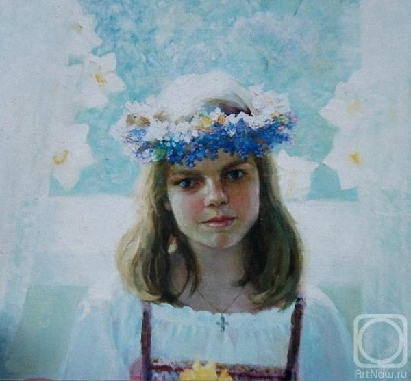 Жанна Сидоренко Весеннее настроение (фрагмент). 2003 г.
