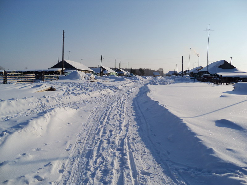 Омская обл.зима 2013.