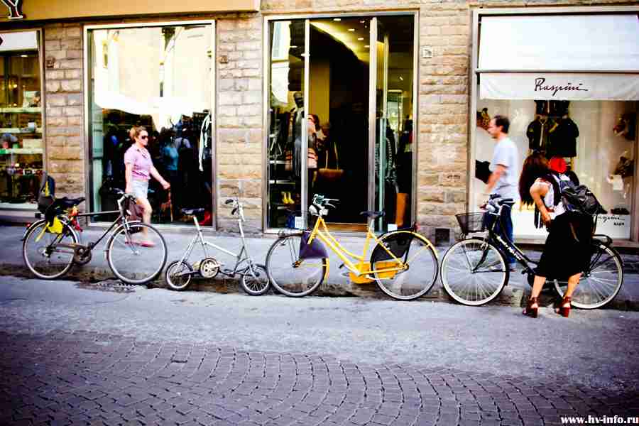 Велосипеды во Флоренции