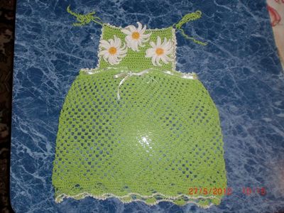Ещё сарафанчик для дочки.