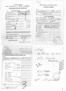 Последние анализы