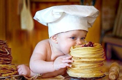 блинчиков для мужа напеки)))