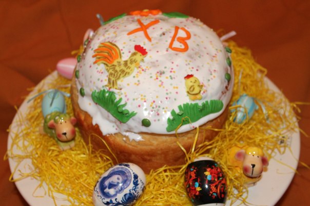 мой кулич вам)
