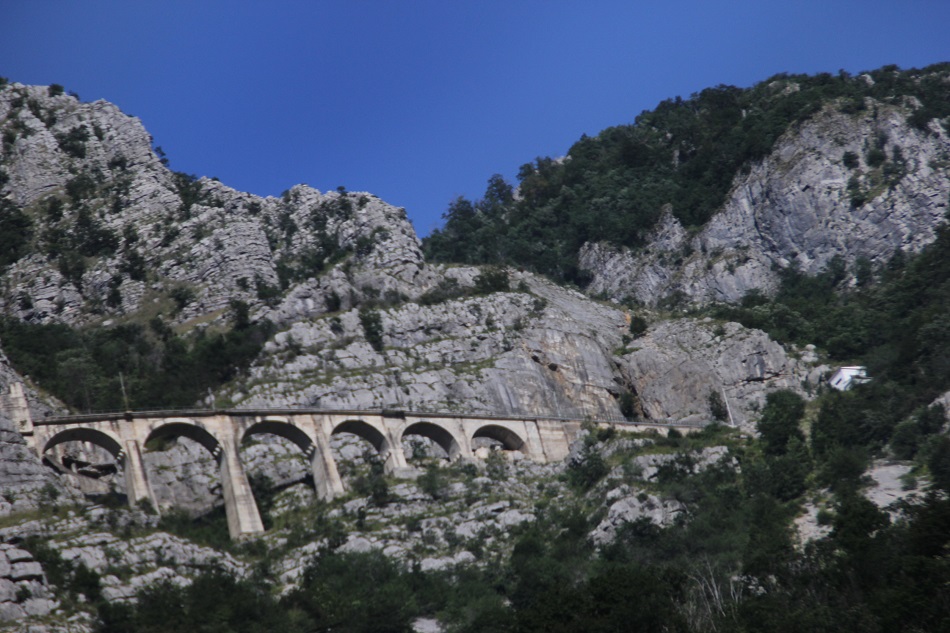 Железная дорога в горах