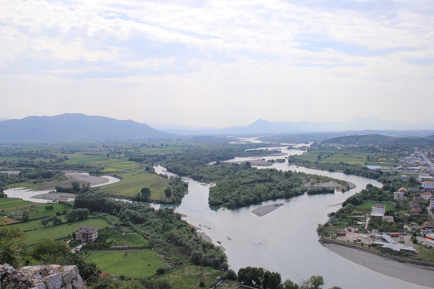 вид с крепости Розафа