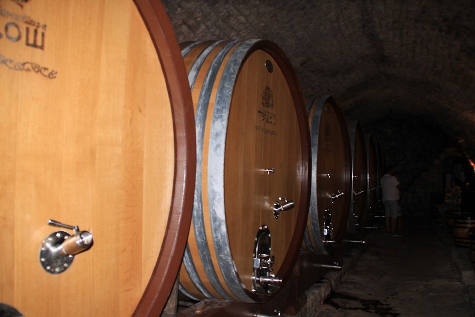 винный погреб монастыря Тврдош