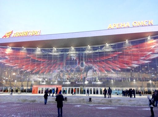 Арена Омск выглядит впечатляюще ))
